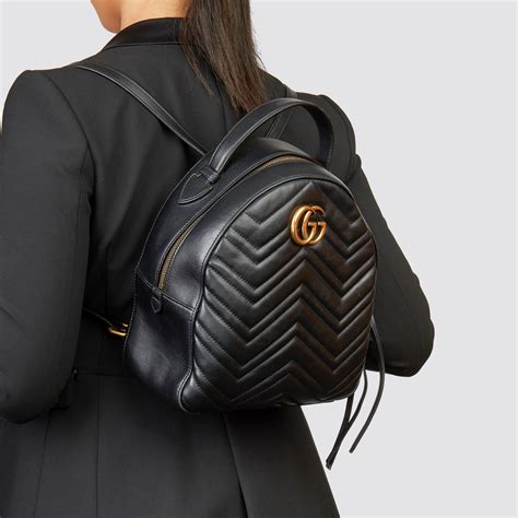 gucci marmont gray|gucci marmont backpack black.